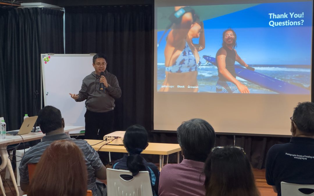 Stock Photo Sharing Session PSPJ Photographic Society of Petaling Jaya by Edwin Tan