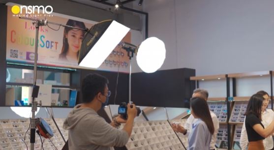 Behind the scene