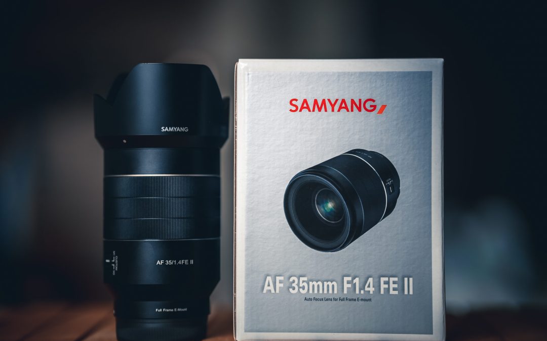 Samyang 35mm f1.4 FE II unboxing